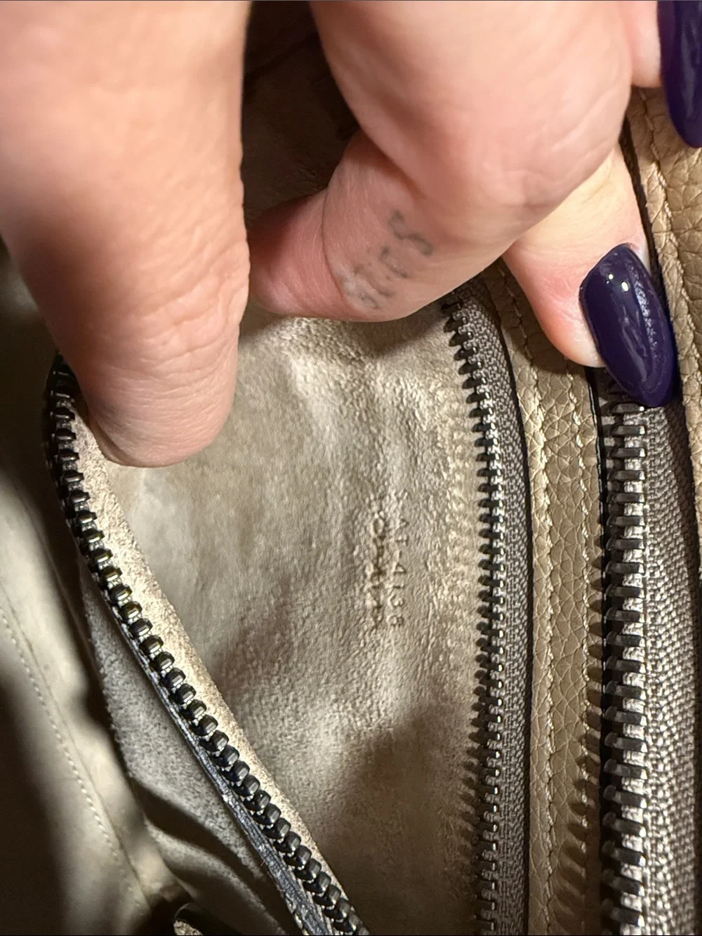Celine Tan Beige Leather large Luggage Satchel
